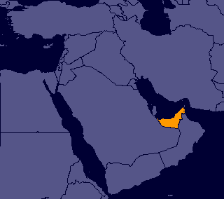 Where United Arab Emirates is