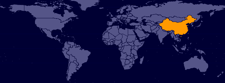 Where China is