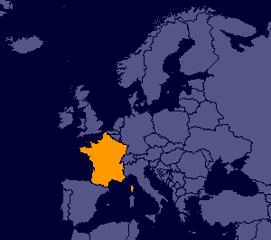 Where France is