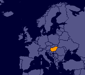 Where Hungary is