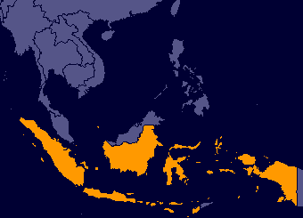Where Indonesia is