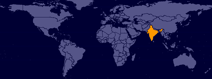 Where India is