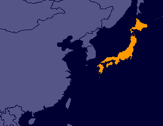 Where Japan is