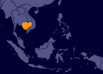 Where Cambodia is