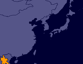 Where Laos is