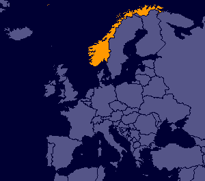 Where Norway is