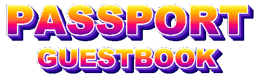 Passport Guestbook